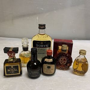 古酒 ブランデー レミーマルタンxo ROYAL12 ウイスキー SUNTORY OLD ミニボトル いろいろまとめて