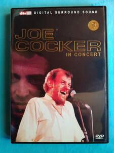 JOE COCKER / JOE COCKER IN CONCERT【DVD】ジョー・コッカー