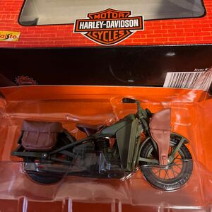 1/18スケール Harley-Davidson ハーレーダビッドソン 1942 WLA FLAT HEAD Motorcycle 完成品 オートバイ バイク ダイキャストミニカー