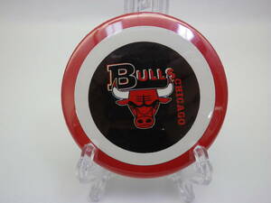 01469♪アメリカ・シカゴで購入・NBA・BULLS・ブルズ・缶バッジ・未使用♪