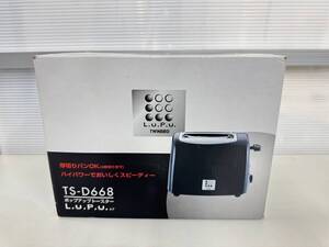 E80 ツインバード ポップアップトースター ルプ TS-D668 新品 未使用 保管品 厚切りパンOK ハイパワー スピーディー