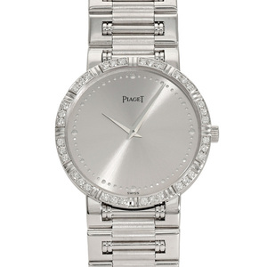 ピアジェ PIAGET ダンサー 84024K81 シルバー文字盤 中古 腕時計 男女兼用