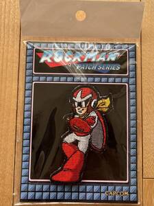 送料込み 新品 入手困難 ロックマン 刺繍PATCH ブルース ワッペン 刺繍ワッペン カプコン 2016年 ROCKMAN