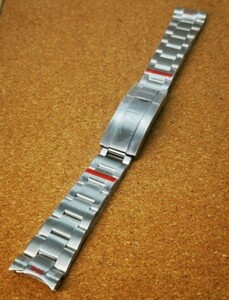 20mm SS ステンレスベルト オイスター ブレス バンド rolex 補修 修理 リプレースメント パーツ 腕時計 ウォッチ