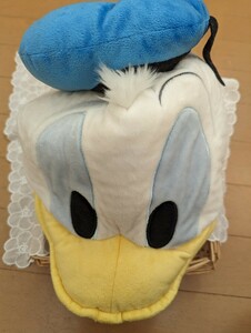 中古品☆帽子☆ドナルドダック☆あひる☆58cm☆ディズニー☆ぬいぐるみ☆ディズニーランドなりきり☆コスプレ帽子☆送料込み