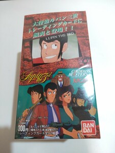 ルパン三世　カードダスマスターズ　バンダイ　LUPIN THE 3RD CARDDASS MASTERS BOX 未開封　箱痛み