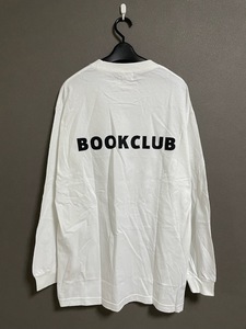 新品 Soe BOOKCLUB プリント 丸胴 クルーネック カットソー Tシャツ 1874-11-102 ソーイ 2 ホワイト