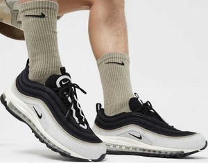 ナイキ エア マックス 97 SE ライトボーン/ブラック 25cm AIR MAX 97 SE スニーカー