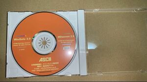 ASCII WinGate 3.0 CD-ROM 取説・シリアル付き