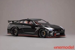 【ワンモデル・onemodel】 1/18 日産 2020 GT-R ニスモ Jet Black Pearl ※アクリルケース付属 [21C03-05]