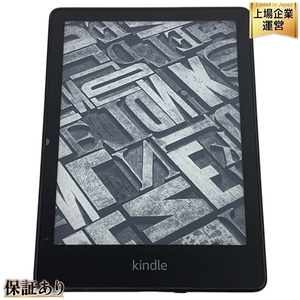 Kindle Paperwhite 第11世代 16GB M2L3EK 6.8インチディスプレイ キンドル 色調調節ライト搭載 ブラック 中古 良好 K9494330