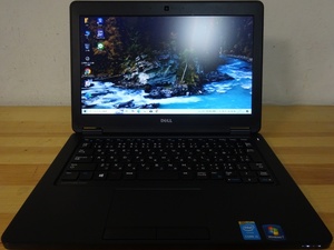 デル ノートパソコン Dell LATITUDE E5250/Core i3-5010U 2.1GHz/8GB/500GB/中古特価良品