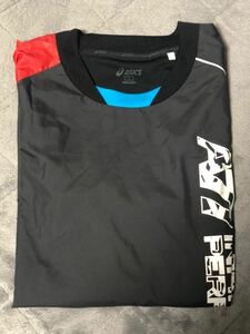 asics アシックス A77 プラクティス　半袖Tシャツ Lサイズ