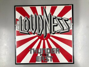 ▼　【LPレコード LOUDNESS サンダーイン・ジ・イースト AF-7337】193-02407