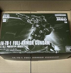 新品★ガンプラ プレバン限定 機動戦士ガンダム THE ORIGIN MSD HG フルアーマーガンダム FA PG MG RG RE UC Ver.ka プレミアムバンダイ