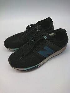 ◇ NEW BALANCE ニューバランス スポーツ メッシュ スニーカー シューズ サイズ23.5 ブラック系 レディース E