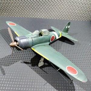 零戦 ELITE FORCE 1/18 WW2 ZERO FIGHTER 組立て済み 完成品 日本海軍 零式艦上戦闘機 展示歴有り