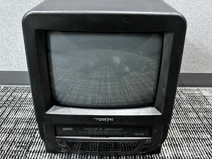 ②ORION ブラウン管テレビ カラーテレビ ビデオ付き10型カラーテレビ10VR2(VR-005)99年製 通電未確認 電源コード無し