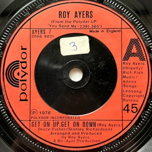 【試聴 7inch】Roy Ayers / Get On Up, Get On Down 7インチ 45 muro koco フリーソウル サバービア 