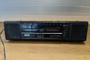 IY1921 TOSHIBA RT-SW70 昭和レトロ AM&FMラジオ・カセットデッキ/東芝 通電のみ確認OK その他詳細動作未確認 現状品 JUNK