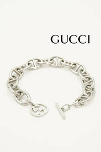 GUCCI グッチ トムフォード期 シェーヌダンクル アンカー ブレスレット 0609514