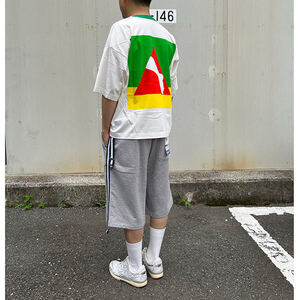 【新品＋レア】ISSEY MIYAKE x IKKO TANAKA　ピラミッドシリーズ　三宅一生 田中一光 コラボ Tシャツ　グリーン　2