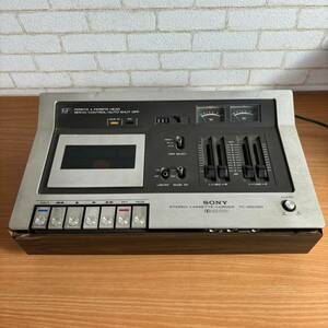 SONY TC-3250SD STEREO CASSETTE-CORDER ソニー ステレオ カセット レコーダー デッキ 音響 機材 オーディオ 通電〇