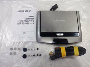 ☆作動確認済☆ ALPINE アルパイン 10.2インチ フリップ ダウン モニター TMX-R3000S 取説付属