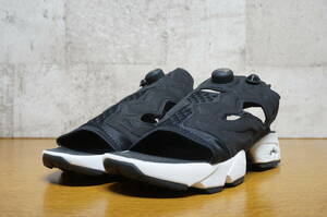 REEBOK INSTAPUMP FURY SANDAL V69436 インスタ ポンプフューリー サンダル 黒×白 24.0cm