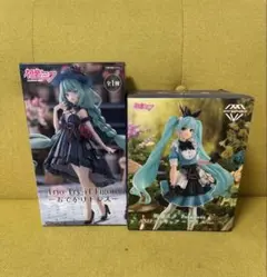 プライズ フィギュア 初音ミク おでかけドレス 、アリスver. セット