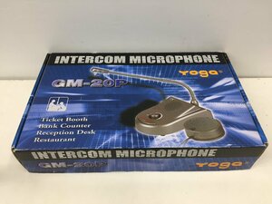 新品INTERCOM MICROPHONE yoga マイクロフォン GM-20P （管２F）