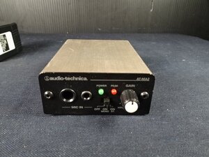 audio-technica AT-MA2 マイクロフォンアンプ 通電確認O.K. ACアダプター付属　現状品　②