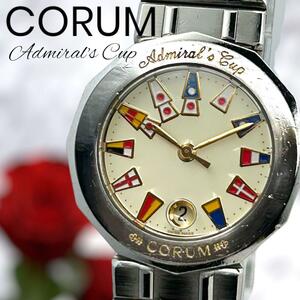 【新品電池】コルム CORUM アドミラルズカップ クォーツ 腕時計 d502