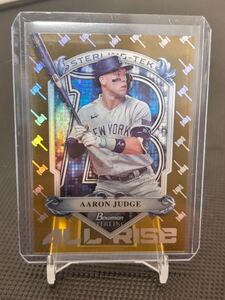 【50枚限定】 2024 Topps Bowman Sterling Sterling Tek Gold #ST21 Aaron Judge アーロンジャッジ SSP