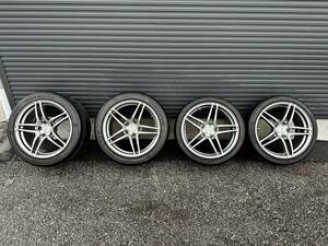 AVS MODEL5 TWIN 5 SPOKES (T5)【NSX NA1装着】　１７インチ　アルミホイール