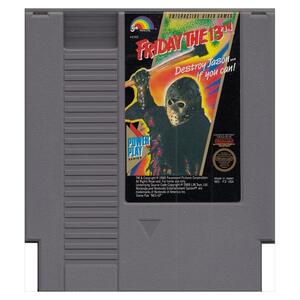 [北米版NES]Friday the 13th[ROMのみ](中古)　１３日の金曜日　海外版