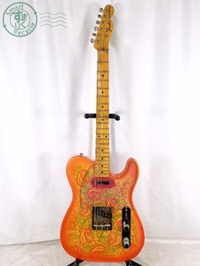 AL0606440　■ 1円~ Fender フェンダー JAPAN ペイズリー柄 TELECASTER テレキャスター エレキギター A050000 弦楽器 ケース付き 現状品