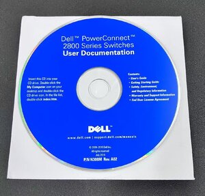 2YXS2442★現状品★DELL Power Connect 2800 Series Switches User Documentation