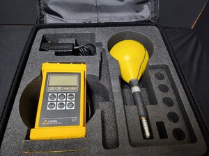 [NBC] ナルダ(Narda) ELT-400 磁界曝露レベルテスタ(Exposure Level Tester), 100cm2 磁界プローブ 1Hz～400kHz付き (中古 0332)