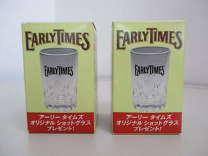 C04 アーリータイムズ ショットグラス 2個セット EARLYTIMES