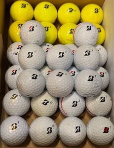 お得 ブリヂストン TOUR B X XS ロストボール 32球 BRIDGESTONE ツアーB （検 タイトリストtitleist pro v1 v1x SRIXON Z-STAR XV 特A球