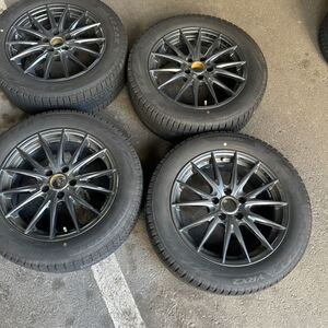 【倉庫一掃】【スタッドレスタイヤ】【BRIDGESTONE】【215/55R17】【17インチ】【VRX2】【中古品】【17x7J】