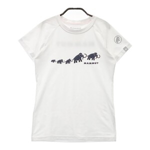 MAMMUT マムート 半袖Tシャツ マンモスプリント ホワイト系 EU/XS [240101196397] レディース