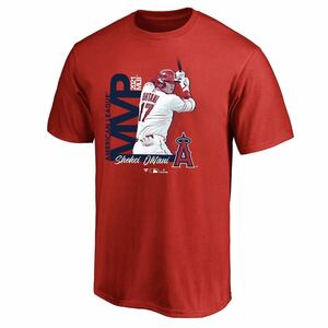 ☆新品 送料無料☆ エンジェルス 大谷翔平 ☆ 2021 MLB MVP記念シャツ Lサイズ貴重