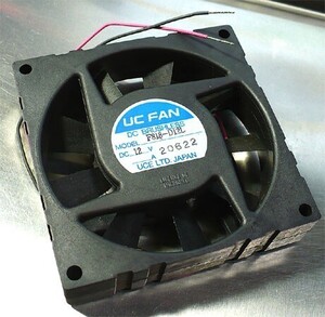 UCE・コパル F818-D12L (FAN DC12V W80×H80×D18 [mm]) [C]