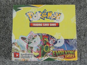 未開封 海外 英語版 EVOLVING SKIES BOX ① /ポケモンカード ポケカ /イーブイヒーローズ 蒼空ストリーム 摩天パーフェクト