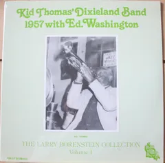 米LP Kid Thomas Dixieland Band With Ed Washington 1957 504LP30 504 Records /00260