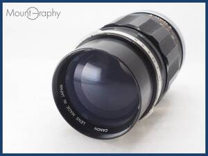 ★実用美品★ CANON キヤノン FL 135mm F2.5 ★完動品★同梱可 #i8010