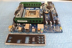 DELL Alienware Aurora R4 D01M D01M004 等用マザーボード MicroATX DP/N 0FPV4P (Intel X79/LGA2011) メモリ8GB 動作確認済み#C02297