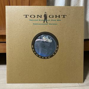 LP TONGHT 佐野元春　トゥナイト　45回転12インチ　レコード　美盤